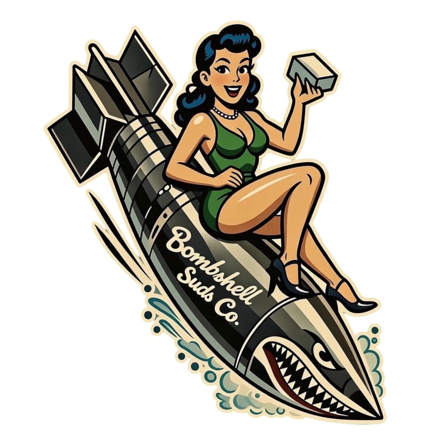Bombshell Suds Co logo